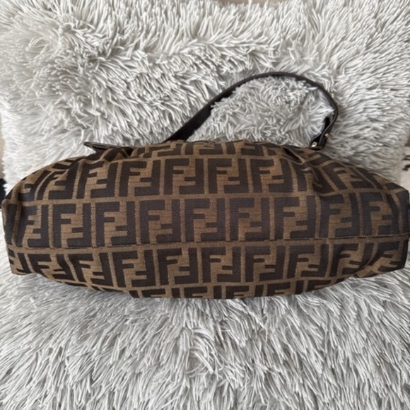 ✨ Fendi Zucca Monogram Shoulder Bag – Brown ✨ - Picture 4 of 8